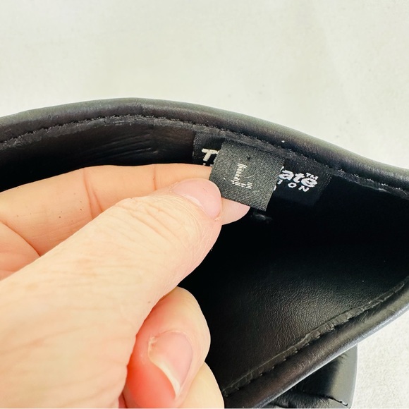 LEATHER THINSULATE Women’s Gauntlet Long Biker Moto Warm Gloves, Size L - Picture 6 of 7